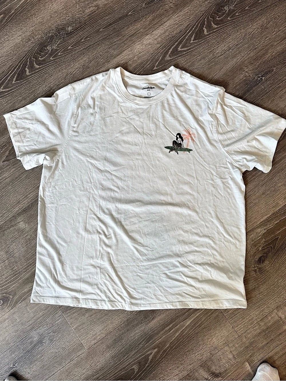 Goodfellow & Co Mermaid Surf Club Graphic T-Shirt Tee